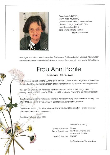 Anni Bohle